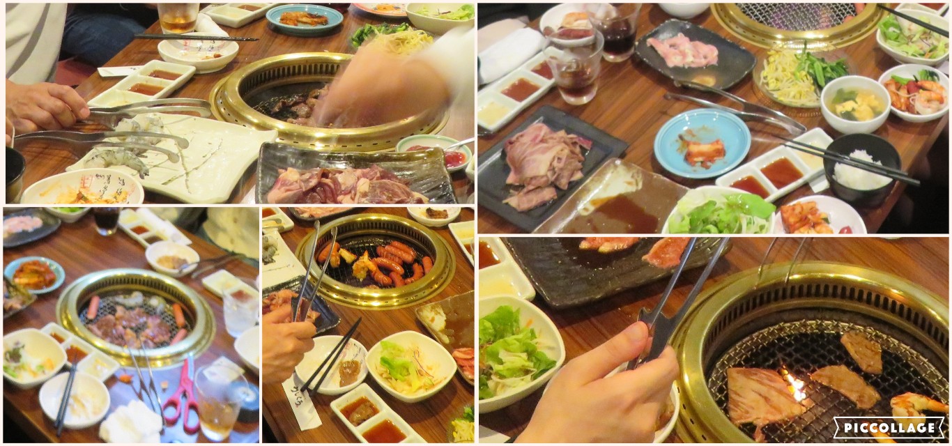 焼肉をごちそうになりました。